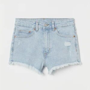 Divided H&M bleached cutoffs 2